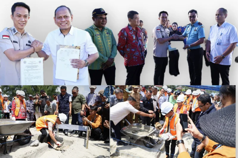 Bupati Konawe Utara Resmikan Pembangunan Kampung Nelayan Merah Putih di Lima Desa, Dorong Kemajuan Ekonomi Pesisir